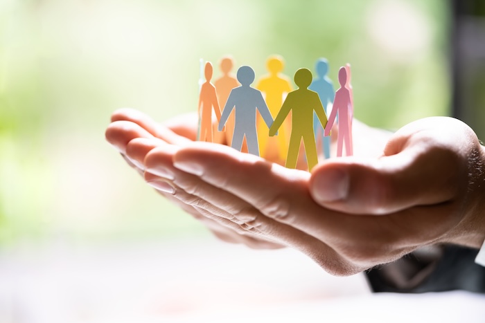 Diversity And Inclusion. Business Employment Leadership 保存